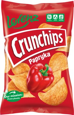 Crunchips Chipsy ziemniaczane o smaku papryka