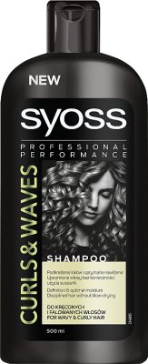 Syoss Curls & Waves Szampon wygładzający do włosów kręconych i falowanych