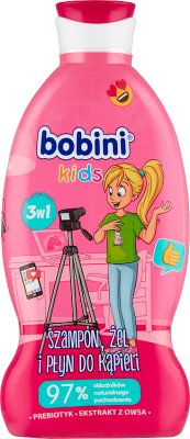 Bobini. Shampoo, shower gel and 3in1 bath liquid. Little Princess