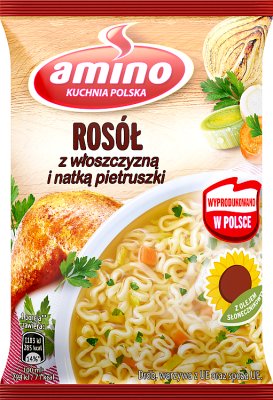 Amino Instant soup broth with Italian and parsley