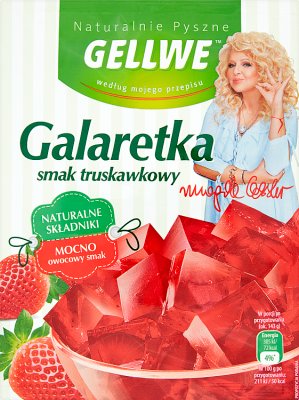 Gellwe Naturalnie Pyszne Galaretka smak truskawkowy