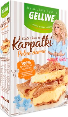 Gellwe natürlich köstlicher Karpatenkuchen und -creme