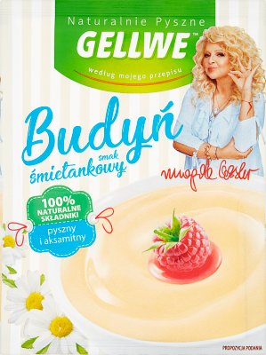 Gellwe Naturalnie Pyszne Budyń smak śmietankowy