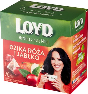 Loyd Aromatisierter Früchtetee mit Wildrose und Apfel