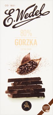 E. Wedel Горький шоколад 80%