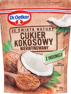 El Dr. Oetker Azúcar de coco sin refinar de Indonesia
