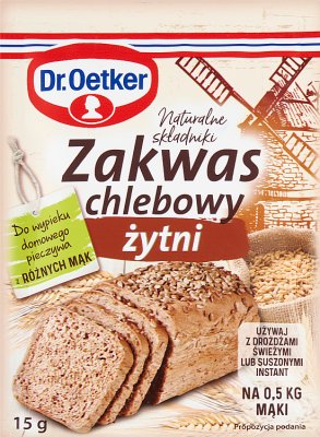 Dr. Oetker. Rye sourdough