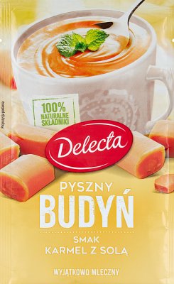 Delecta Delicious pudding taste caramel with salt