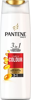 Pantene Pro-V Lśniący Kolor 3w1 Szampon do włosów farbowanych