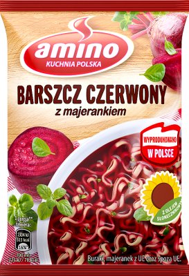 Amino Instant soup beetroot soup with marjoram