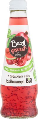 Excellence Napój z nasionami bazylii granat & arbuz suplement diety