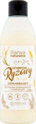 Barwa Naturalna Szampon ryżowy odmładzający do włosów przesuszonych i osłabionych