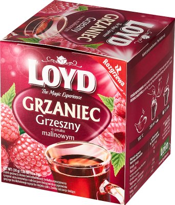 Loyd Grzaniec El té de frambuesa con sabor pecaminoso