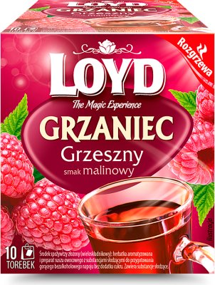 Loyd Grzaniec Grzeszny  o smaku malinowym.Herbatka