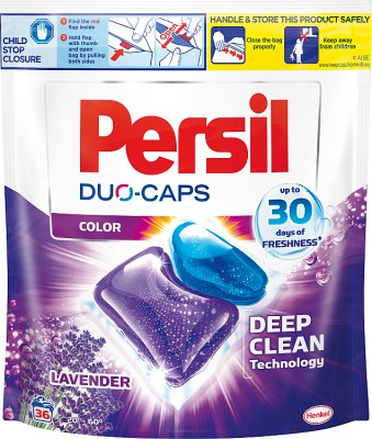 Persil Duo-Caps Color Lavender. Cápsulas para el lavado.