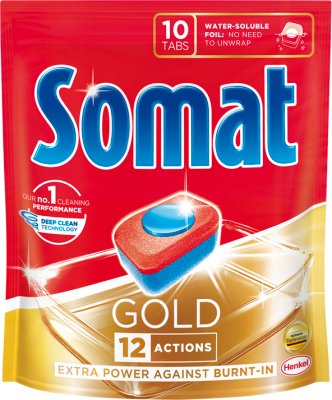 Pastillas Somat Gold para lavar platos en lavavajillas
