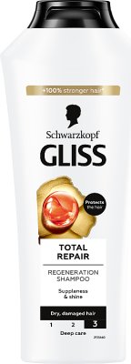 Schwarzkopf Gliss Kur Total Repair  Szampon do włosów suchych, zniszczonych
