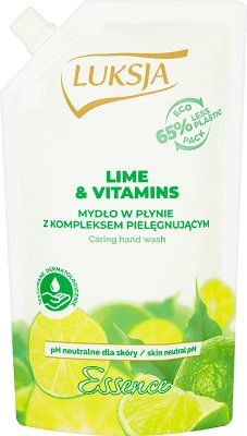 Luksja Essence Liquid soap Lime & Vitamins stock