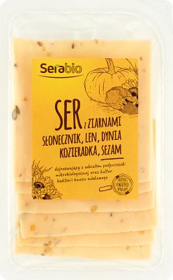 Serabio Ser z ziarnami słonecznik,len,dynia,kozieradka i sezam