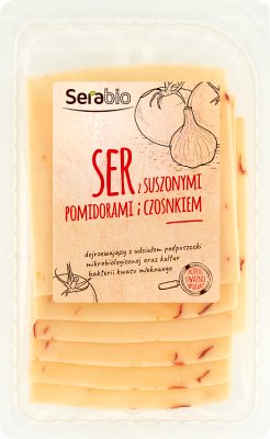 Serabio. Cheese with dried tomatoes and garlic
