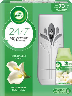 Air Wick Freshmatic Ambientador Automático Flores Blancas