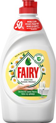 Fairy Sensitive Средство для мытья посуды Ромашка с витамином Е