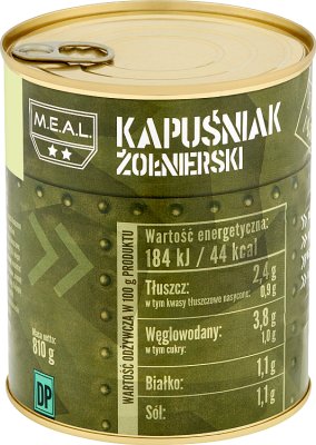 MEAL Kapuśniak żołnierski