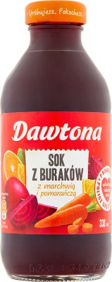 Dawtona Sok z buraków z marchwią i pomarańczą