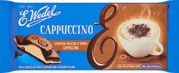 E. Wedel Milk chocolate with a cappuccino flavor