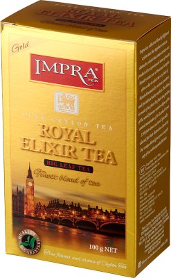 Impra Tea Royal Elixir Gold Czarna liściasta herbata cejlońska