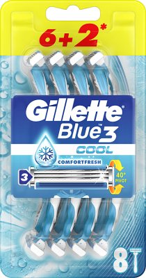 Gillette Blue3 Cool Maszynka jednorazowa z 3 ostrzami