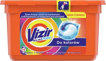 Vizir Kapsułki do prania 3in1 do kolorów