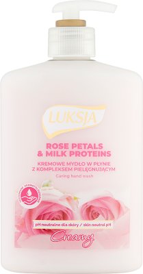 Luksja Essence Жидкое мыло Лепестки роз и молочные белки