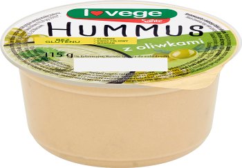 Hummus Sante Lovege con aceitunas