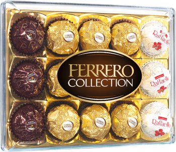 Colección Ferrero Ferrero Rondnoir Ferrero Rocher y Raffaello