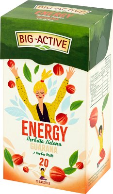 Té de guaraná Big-Active Energy de Yerba Mate