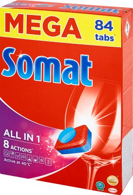 Somat All in 1 Tabletki do mycia naczyń w zmywarkach