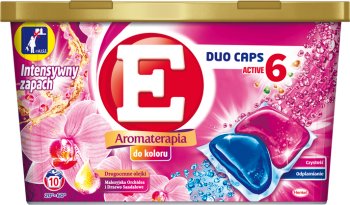 E Duo-Caps Aromatherapy Capsules for washing Malaysian orchid and sandalwood