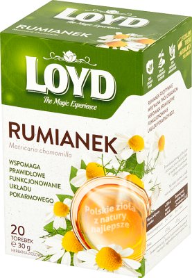 Loyd Herbatka ziołowa rumianek