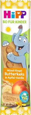 HiPP Muesli bar Friend Apples-Vanilla with BIO butter cookies