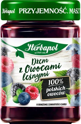 Herbapol Jam with Forest fruits with reduced sugar content