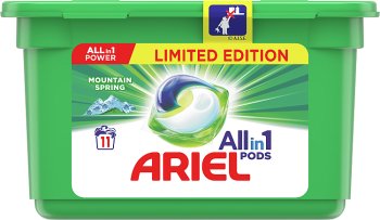 Ariel Mountain Spring 3 in 1 Capsules for washing