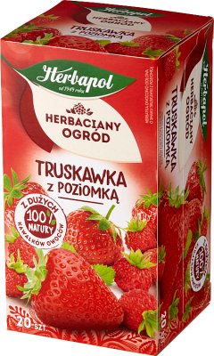 Herbapol Herbaciany Ogród herbatka truskawka z poziomką