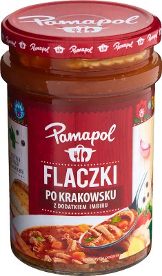 Pamapol Flaczki in Cracow with the addition of ginger