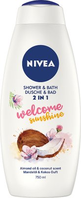 Nivea Płyn do kąpieli i żel  pod prysznic 2 w 1 Welcome Sunshine