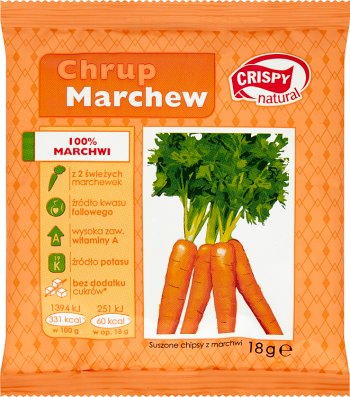 Crispy Natural Crunchy Carrots