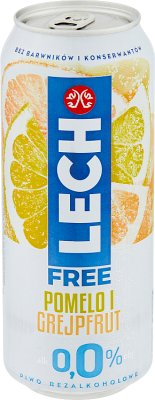 Безалкогольное пиво Lech Free 0,0% Помело и грейпфрут