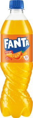 Fanta Napój gazowany o smaku  pomarańczowym