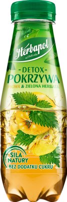 Herbapol Detox Pokrzywa Napój owocowo-ziołowy pigwa & zielona herbata