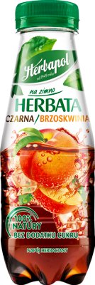 Herbapol na zimno Herbata czarna brzoskwinia